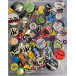 PUNK/ROCK PROMOTIONAL BADGES.