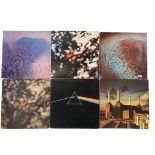 PINK FLOYD. Cultured bundle of 8 overseas (I.E. non UK) issued Floyd LPs.