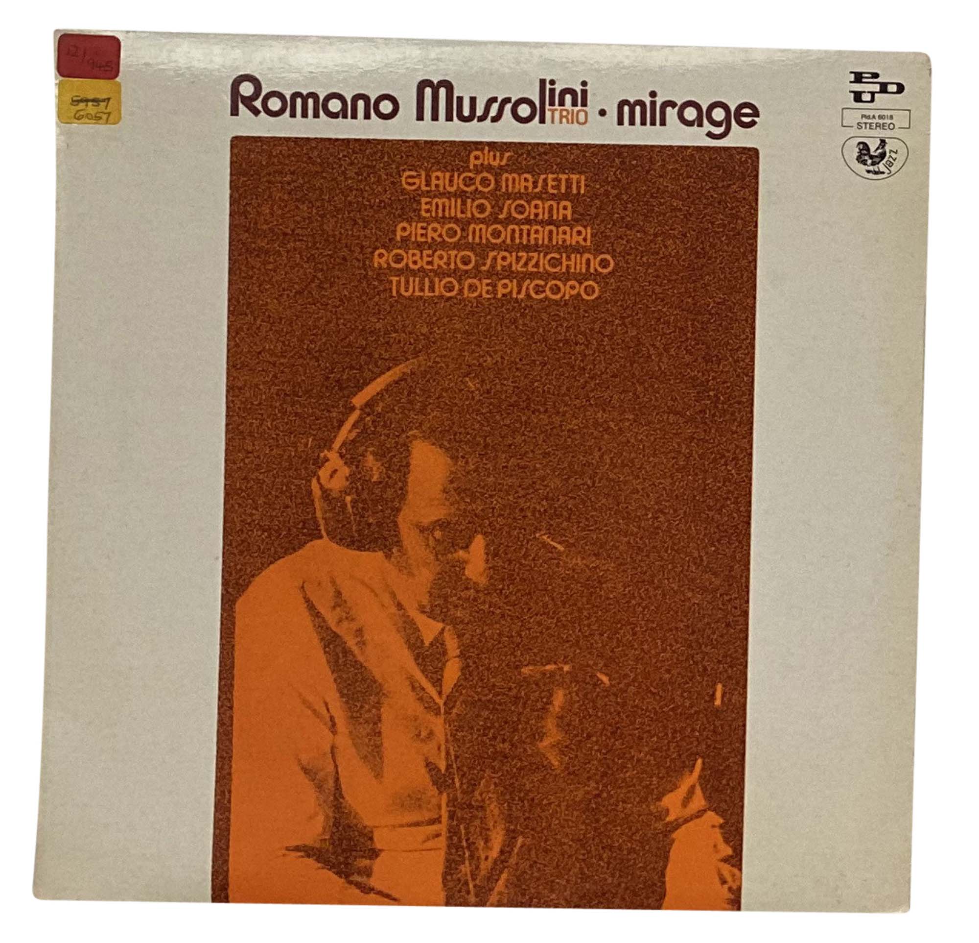 ROMANO MUSSOLINI TRIO - MIRAGE (PDU RECORDS - PLD A 6018).