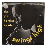 JOE HARRIOTT - SWINGS HIGH (SLP 12-150).