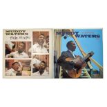 MUDDY WATERS. Super pair from Muddy here. Muddy Water At Newport 1960 (UK, Pye Jazz, NJL.