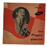 ART PEPPER QUARTET - ART PEPPER QUARTET 10" (VOGUE - LDE 067).