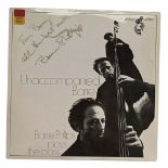 BARRE PHILLIPS - UNACCOMPANIED BARRE LP (SMLS 601 SIGNED COPY).