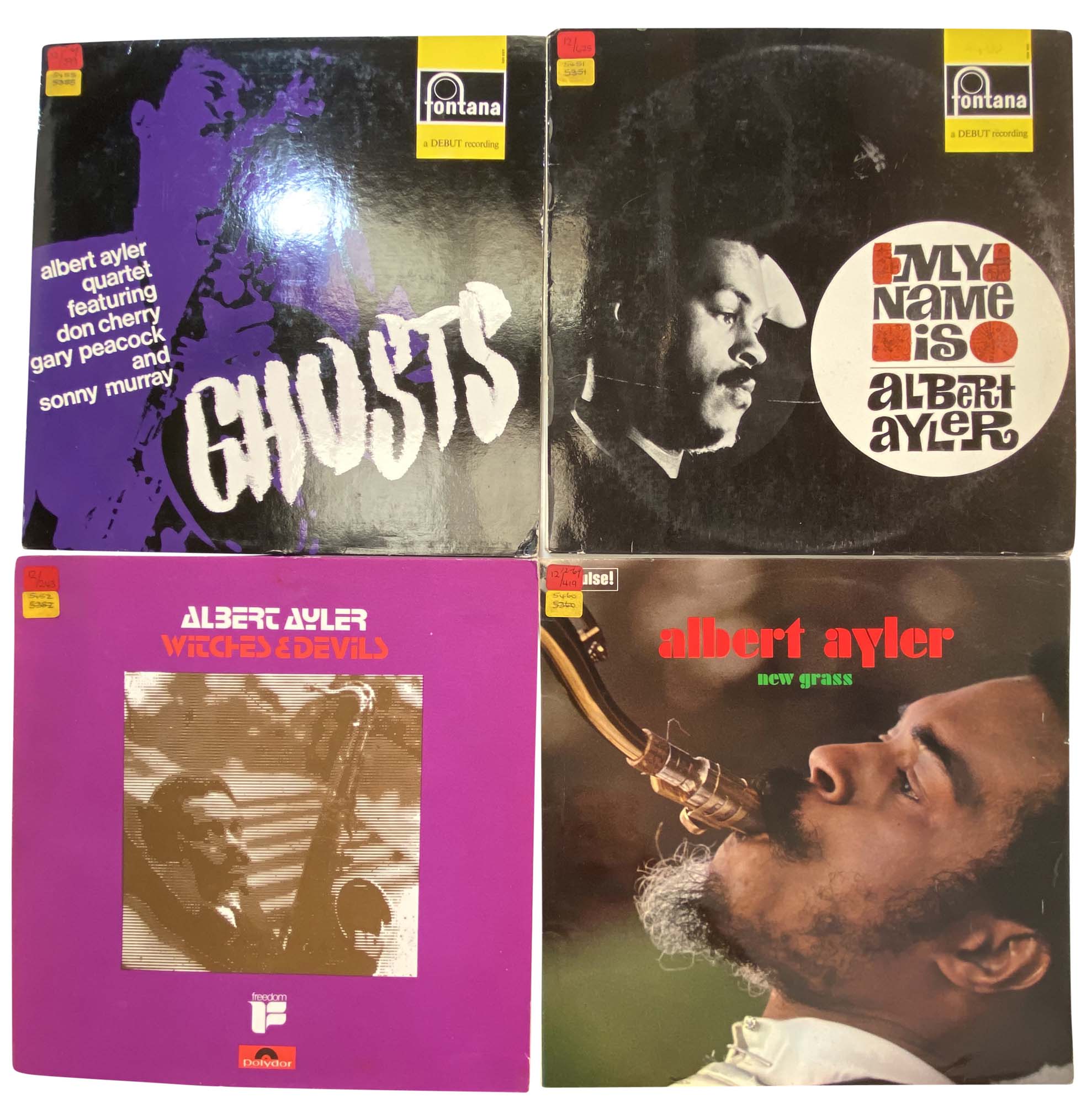 ALBERT AYLER. Four select picks.