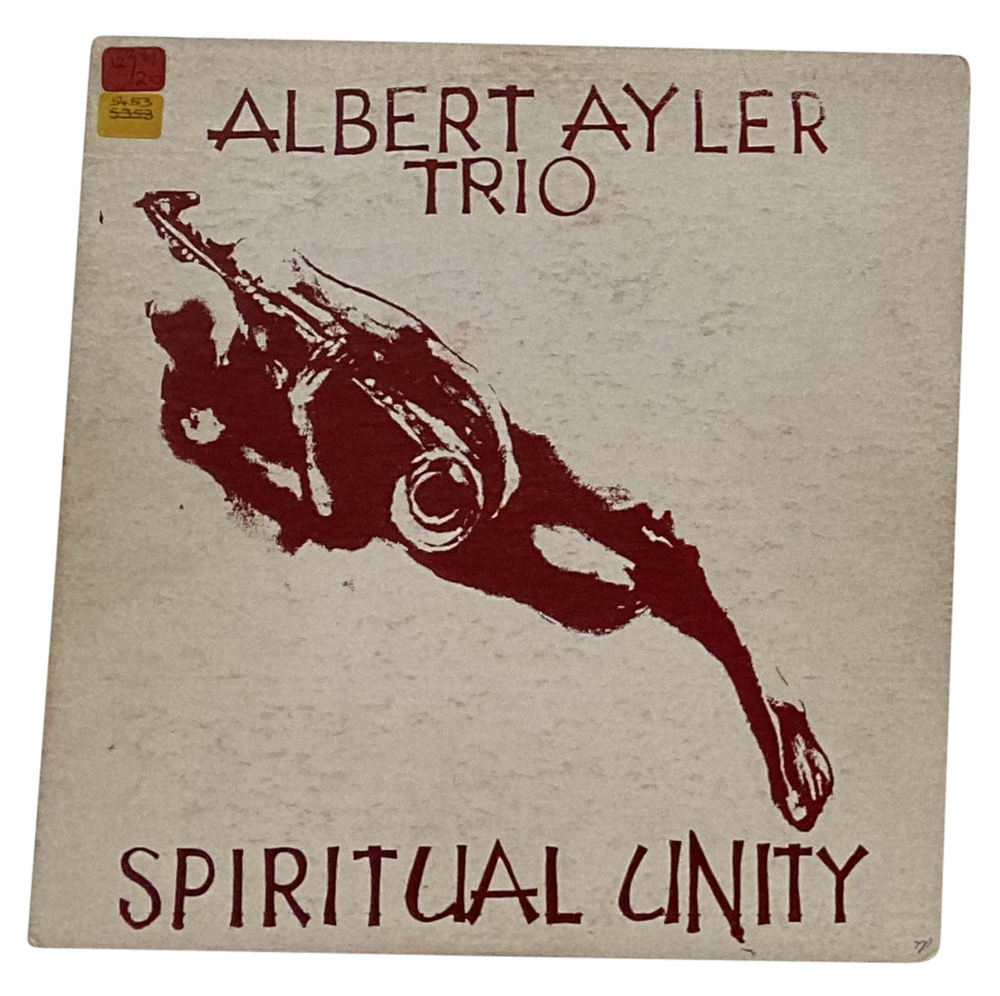 ALBERT AYLER TRIO - SPIRITUAL UNITY SIGNED COPY (ESP 1002).