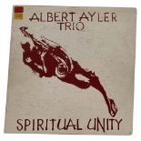 ALBERT AYLER TRIO - SPIRITUAL UNITY SIGNED COPY (ESP 1002).