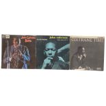 JOHN COLTRANE LPS. Three collectable titles from the greatest to do it..