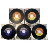 CHRIS CLARK DETROIT MOTOWN 45s X 5.