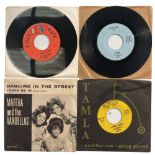 MARTHA & THE VANDELLAS & RELATED PACK OF 4 x US SINGLES.