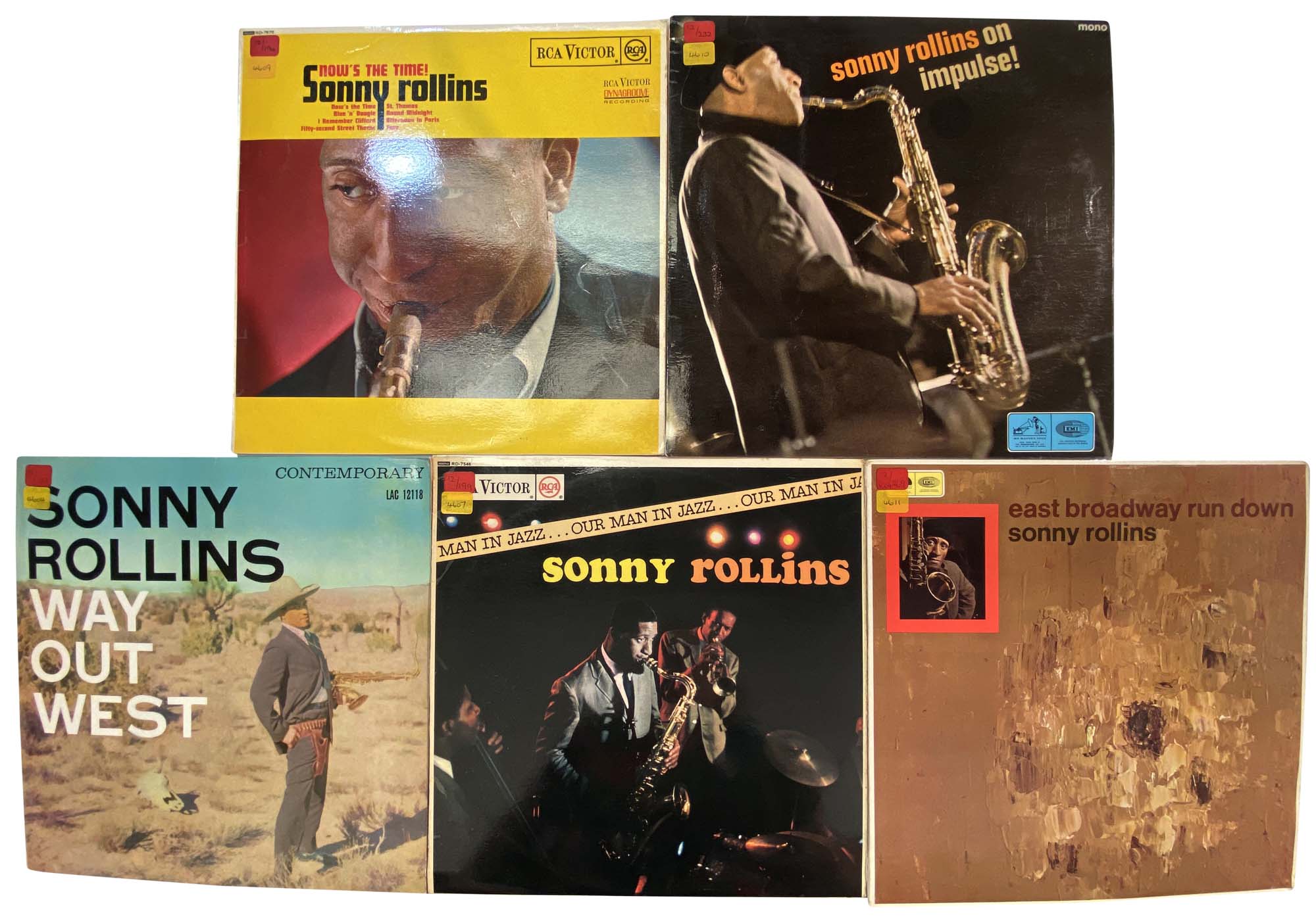 SONNY ROLLINS LPs INC WAY OUT WEST. Smart pick of 5 from Sonny.