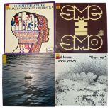 FREE JAZZ RARITY LPs (INCLUDING RARE INSERTS). Interesting bundle of 4 x lesser spotted LPs.