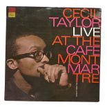 CECIL TAYLOR - LIVE AT THE CAFE MONTMARTRE LP (DEBUT RECORDS - DEB-138).