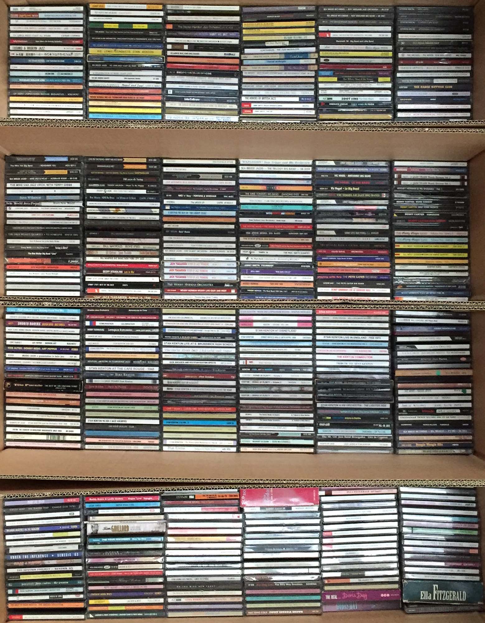 400 +JAZZ CDS. Excellent selection of Jazz CDs, with some box sets likely included.