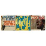 ORNETTE COLEMAN - LPs. Three collectable ones in nice condition.