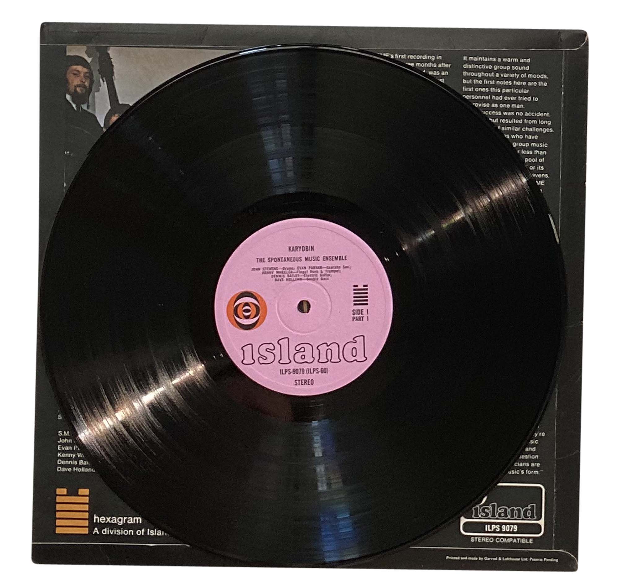 SPONTANEOUS MUSIC ENSEMBLE - KARYOBIN LP (ILPS 9079). Truly wild free/improv from 1968. - Image 3 of 4