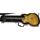 GIBSON LES PAUL 1959 MAPLE FLAME COPY ELECTRIC GUITAR. In superb condition . Serial 9 1447.