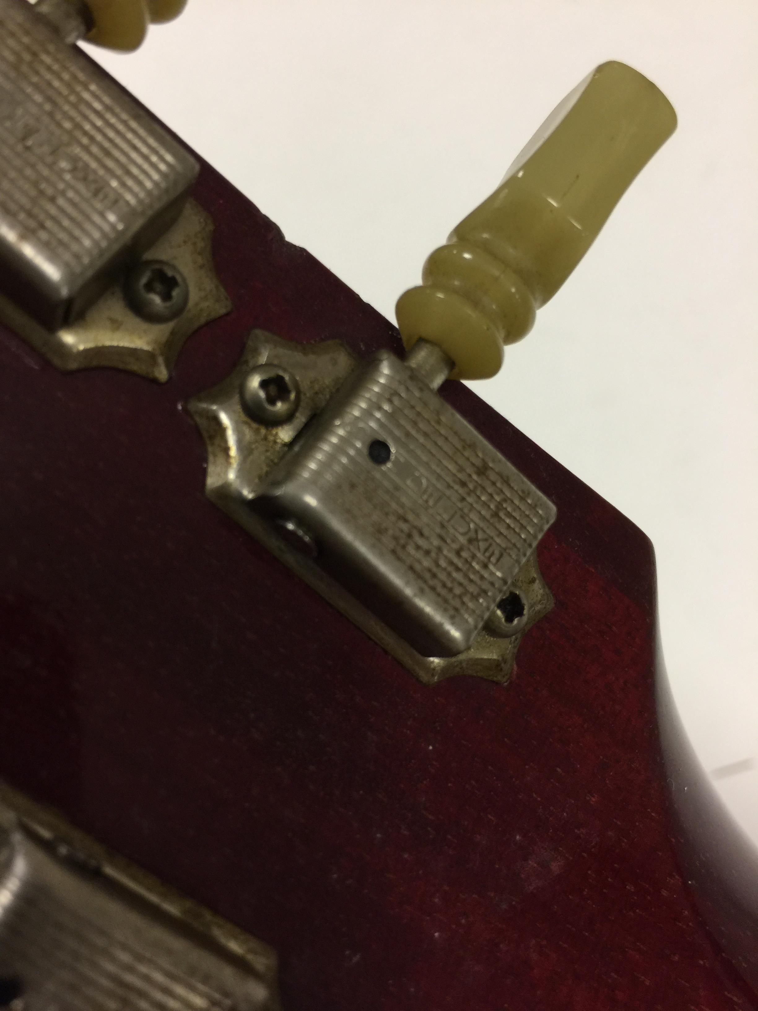 1963 GIBSON 335 CHERRY RED ELECTRIC GUITAR. - Image 11 of 20