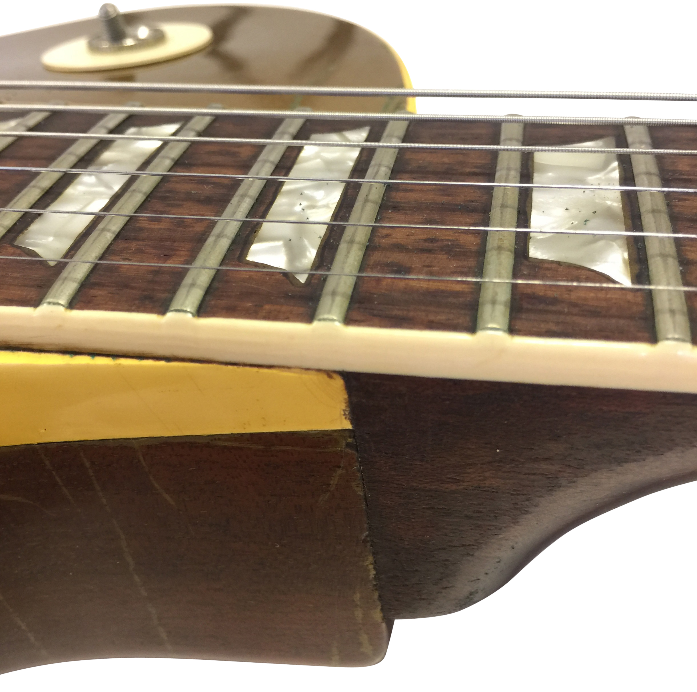 GIBSON LES PAUL GOLDTOP 1969 ELECTRIC GUITAR. With a 59' neck and pickups. - Image 4 of 17