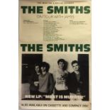 THE SMITHS - MEAT IS MURDER TOUR POSTER.