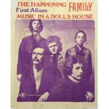 FAMILY - MUSIC IN A DOLL'S HOUSE ORIGINAL POSTER.