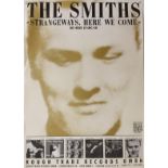 THE SMITHS GERMAN PROMOTIONAL POSTER. An original Rough Trade German issued poster for 'Strangeways.