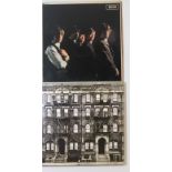 ROLLING STONES/LED ZEPPELIN - LPs. Neat pack of 2 x early pressing LPs.