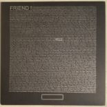 THE PJ HARVEY RECORD COLLECTION - SHELLAC - FRIEND LP (SHELLAC RECORD NO 9).