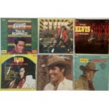 ELVIS PRESLEY & RELATED - UK RELEASES - LPs.