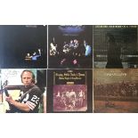 FOLK-ROCK LPs. Neat offering of 22 x LPs with a great selection from CSNY (and related!).