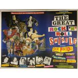 SEX PISTOLS GREAT ROCK N ROLL SWINDLE UK QUAD POSTER.