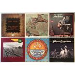 FOLK/FOLK-ROCK/COMEDY - LPs. Smart collection of 24 x LPs.