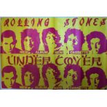 THE ROLLING STONES UNDER COVER BILLBOARD POSTER.