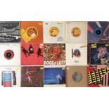 CLASSIC ROCK / HARD ROCK / INDIE - 7". Stirring collection of about 100 x 7", including some demos.