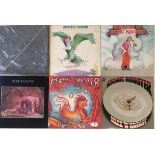 ATOMIC ROOSTER - LPs. Top package of 6 x LPs with 2 x 12".