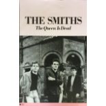 THE SMITHS - THE QUEEN IS DEAD US PROMO POSTER.