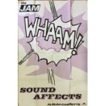THE JAM SOUND AFFECTS BILLBOARD POSTER.
