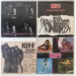 KISS - PRIVATE RELEASES - LPs. Smart clean selection of 4 x LPs.