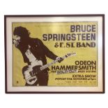 BRUCE SPRINGSTEEN ODEON HAMMERSMITH 1974 POSTER.