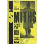 THE SMITHS BARCELONA POSTER. An original poster for The Smiths at Studio 54, Barcelona.