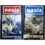 OASIS PROMOTIONAL POSTERS. Two original promotional posters in NM condition.