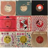 60s MIXED GENRE - 7". Varied collection of about 250 x 7" plus a few company sleeves.