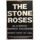 STONE ROSES EMPRESS BALLROOM BLACKPOOL POSTER.