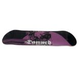 THE DAMNED - PROMOTIONAL SKATEBOARD.