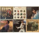 ELVIS PRESLEY & RELATED - UK RELEASES LPs.