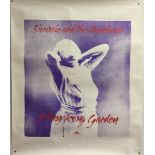 SIOUXSIE AND THE BANSHEES HONG KONG GARDEN POSTER.