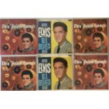 ELVIS PRESLEY & RELATED - SILVER SPOT UK RELEASES - LPs/10"/78s.