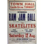 SKATALITES POSTER AND TICKET.