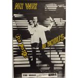 SEX PISTOLS MY WAY PROMOTIONAL POSTER.