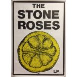STONE ROSES LEMON POSTER. An original Stone Roses poster published and printed by 'Splash'.