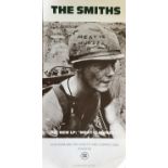 THE SMITHS MEAT IS MURDER PROMO POSTER.